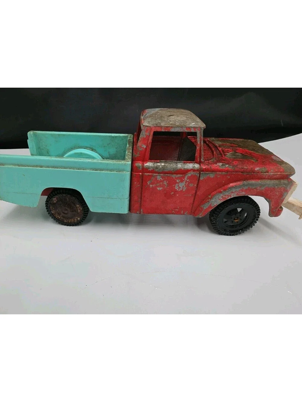 Vintage Tootsie Toy Ford Pick Up Truck RED & BLUE 8
